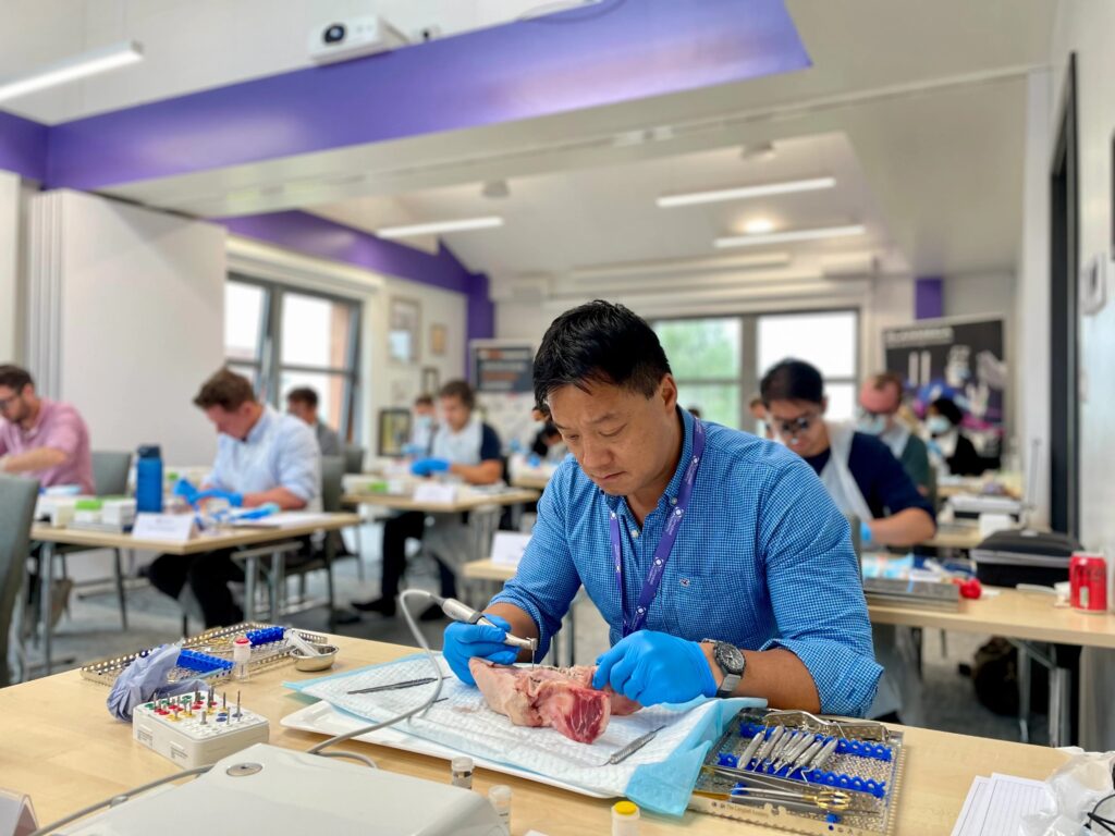 Hands-on clinical training at The Campbell Academy